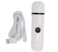 Fictory Molinillo eléctrico de uñas silencioso para perros y gatos, recargable por USB