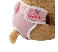 Fictory Pañales lavables para perros a prueba de fugas y ajustables para perros hembras en temporada o entrenamiento de cachorros, varios colores