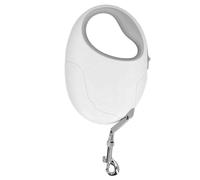 Fictory Ret - Correa retráctil para mascotas, sistema de freno de nailon ABS con un solo clic, cuerda automática sin enredos con gancho giratorio inoxidable para perros pequeños y medianos