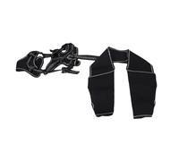 Fictory Rodillera para perro, soporte de pierna trasera, envoltura ajustable para artritis, ligamento cruzado y recuperación de lesiones articulares, talla L
