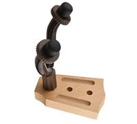 Fictory Soporte de pared para guitarra de madera de haya, pantalla segura, se adapta a eléctrico/acústico/bajo/violín, fácil instalación, diseño que ahorra espacio