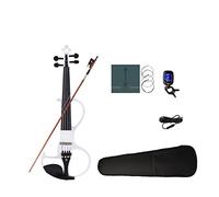 Fiddle Del Estudiante Tamaño Completo 4/4 Violín/Cable Eléctrico/Cuerdas/Sintonizador Uso Silencioso De Violín Violín
