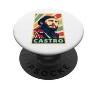Fidel Castro - Colores Vintage PopSockets PopGrip Adhesivo