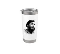 Fidel Castro Cuba Revolución América Latina Vaso térmico de acero inoxidable de doble pared