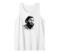 Fidel Castro Cuba Revolution Latin America Camiseta sin Mangas
