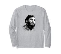 Fidel Castro Cuba Revolution Latin America Manga Larga