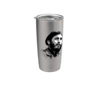 Fidel Castro Cuba Revolution Latin America Vaso térmico de acero inoxidable de doble pared