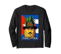 Fidel Piña Revolucionario de la Fruta Cubana Manga Larga