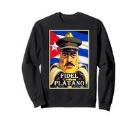 Fidel Plátano Revolucionario Cubano Banana Sudadera