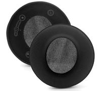 Fidelio X2 - Almohadillas de repuesto de tela de malla compatibles con auriculares Philips Audio Fidelio X2HR, X2, X1, almohadillas de espuma viscoelástica de alta densidad, color negro