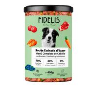 Fidelis Menú Fresco de Caballo con Boniato para Perros 6 x 400 gr