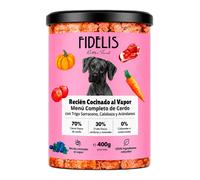 Fidelis Menú Fresco de Cerdo con Trigo Sarraceno para Perros 400 gr