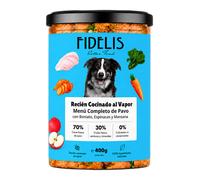 Fidelis Menú Fresco de Pavo con Boniato para Perros 400 gr