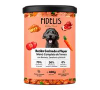 Fidelis Menú Fresco de Ternera con Boniato para Perros 400 gr