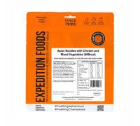 Fideos asiáticos con pollo - Formato grande - Comida liofilizada - Expedition Foods