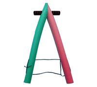 Fideos de natación, flotadores de piscina, fideos de natación, marco tubular en A | Grandes accesorios flotantes, juguetes acuáticos, balsas, asas y una hamaca de malla especialmente diseñada son