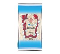Fideos de soja tipo cristal Longkou 100 g vermicelli asiático fino para wok, sopas, ramen, ensaladas y rollitos, absorbe salsas y caldos
