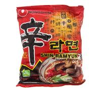Fideos Instantáneos Nong Shim Shin Ramyun, Sabor Picante, (10 x 120 g)