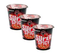 Fideos instantáneos súper picantes 68g - Pack 3 unidades (3x68g)