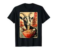 Fideos japoneses de Ramen Vintage de Granja de Cabras Camiseta