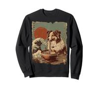 Fideos japoneses Ramen para Perros pastores Shetland Sudadera