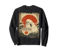 Fideos japoneses Ramen Vintage para Perro pequinés Sudadera