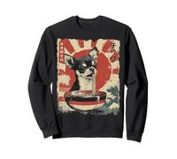 Fideos japoneses Ramen Vintage para Perros Chihuahua Sudadera
