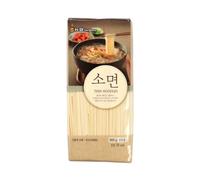 Fideos muy finos estilo coreano 900 g de trigo para ramen, sopas y salteados Cocción rápida 3-5 min textura suave