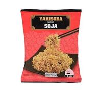 Fideos orientales Yakisoba sabor soja Hacendado Paquete 90 g Pack 3