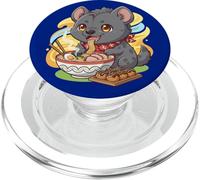 Fideos Ramen Hyena Japón Y2K Kawaii Hienas Anime PopSockets PopGrip para MagSafe
