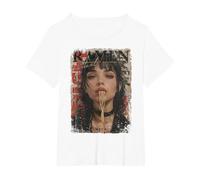 Fideos Ramen Japon Retro Vintage Y2K Moda Kawaii Manga Anime Camiseta, Mujer Tallas Grandes, Blanco, 1XL Grande