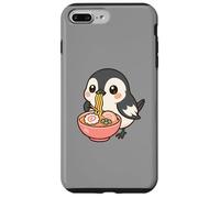Fideos Ramen japoneses con Cola de Caballo, Fideos Kawaii, Lindos y Divertidos Carcasa para iPhone 7 Plus/8 Plus
