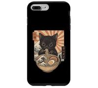 Fideos Ramen japoneses Kawaii Cat Vintage Manga Carcasa para iPhone 7 Plus/8 Plus