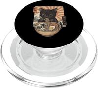 Fideos Ramen japoneses Kawaii Cat Vintage Manga PopSockets PopGrip para MagSafe