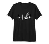 Fideos Ramen Latidos del Corazón Comida Japonesa Camiseta Premium