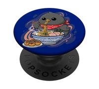 Fideos Ramen Pollo Japón Y2K Kawaii Chicken Anime PopSockets PopGrip Adhesivo