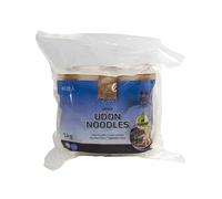 Fideos Udon Precocinados 1 kg (5x200 g) - Noodles japoneses para sopas, ramen y salteados wok, textura suave y elástica, bolsas al vacío