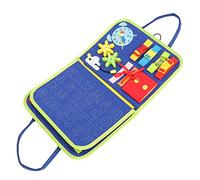 Fidget Blanket, Cloth Dementia Fidget Blanket Multi Purpose Keep Busy Mejora el Alivio de la Ansiedad Mental para el Alzheimer