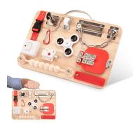 Fidget Board para Personas con Demencia - Entrena la motricidad Fina de la Tabla de Trabajo intergeneracional y CREA Recuerdo- Juguete sensorial ADHD- Alivio de estrés y ansiedad