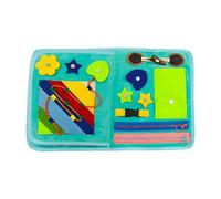 Fidget Book for Elderly - Portable Sensory Mat Memory Care Activities,Sensory Blankets for Adults | for Co mforting Nursing Home Residents Fine Motor Skills Hand-Eye Coordination