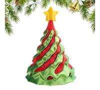 Fidget Christmas Tree Toy - Winter Sensory Relaxation Playset, 3D Printed Stackable Holiday Decor with Stress Relief Function, Ideal for Teens Adults Boys Girls Dorm Tabletop Fun