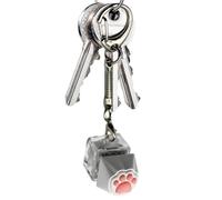 Fidget Clicker - Tecla Silicona Suave Sensorial | Juguete Teclado Antiestrés | Mini Llavero Descompresión con Cadena Escuela Oficina Uso Diario Accesorios