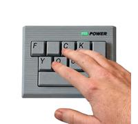 Fidget de Teclado Dispositivos de Botones Sensoriales Retro Impresos en 3D | Llave Fidget para Escuela, Aula, Hogar, Trabajo, Coche, Viajes, y Descansos