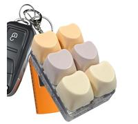 Fidget Keyboard Clicker, Light Up Quiet Relief, Mechanical Keyboard Toy, 6-Key Portable Stress Accessory for Home Office School Classroom Travel Study Work Relaxation