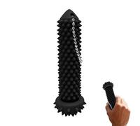 Fidget Keychain, Spiky Tactile Stimulator, Silicone Sensory Tools, Device, Pocket Size for Students and Teens, Office Classroom School, Study Work Home Travel