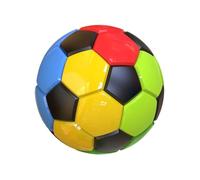 Fidget Orbits - Multicolored Soccer Shape Sensory Block, Magnetic Alignment Spatial Thinking Tool with Smooth , Creative Mind Challenge Game, Ideal for Airplane Car Travel