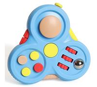 Fidget Pad Juguetes con 13 funciones para la ansiedad, controlador de estrés, cubo de dados para aliviar el estrés y la depresión, almohadilla para aliviar el estrés, TDAH, autismo niños y adultos