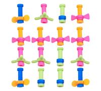 Fidget Pencil Toppers, Compact Sensory Pen Toys, 1,65 x 1,65 x 0,79 pulgadas Lightweight Stress Ease Tools for Kids, Teens, Girls, Boys, Women, Men, Youth, School, Office, Classroom, Travel