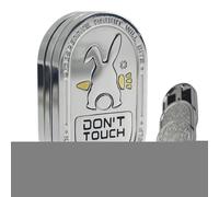 Fidget Slider, Rabbit Push Slide, Clicking Sound Anti-Stress Calming Metal Fidget Portable, Sturdy Build for Men Teens Travel Classroom Kids School Relaxation, Multicolor