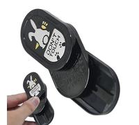 Fidget Slider, Rabbit Push Slide Toy, Metal Clicking Sound Fidget for Anti-Stress Calming Relief, Portable Pocket Gadget for Men, Teens, Kids, Travel, Classroom, School, Office, Daily Relaxation